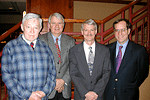 Bob Bird, Mike Jensen, Jim Rawlings, and Dick Antoine